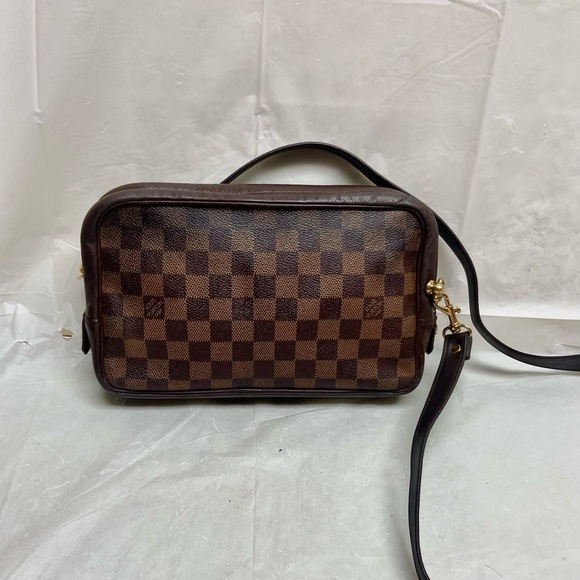 Vintage Louis Vuitton Damier Clutch- Crossbody Bag (CA1012) - Picture 1 of 16